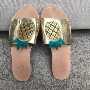 Kate Spade Pineapple Slides
